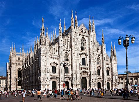 Duomo di milano secret world  The white marble Gothic facade of the cathedral in Milan makes it one of the most recognizable church exteriors in the world
